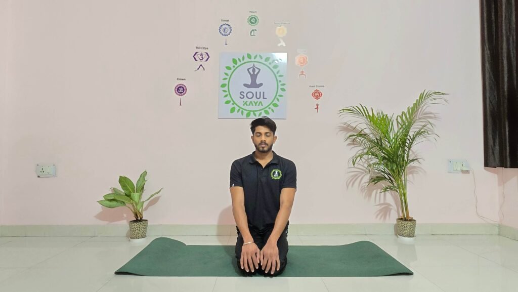 Structured online yoga session following a scientific and organised approach