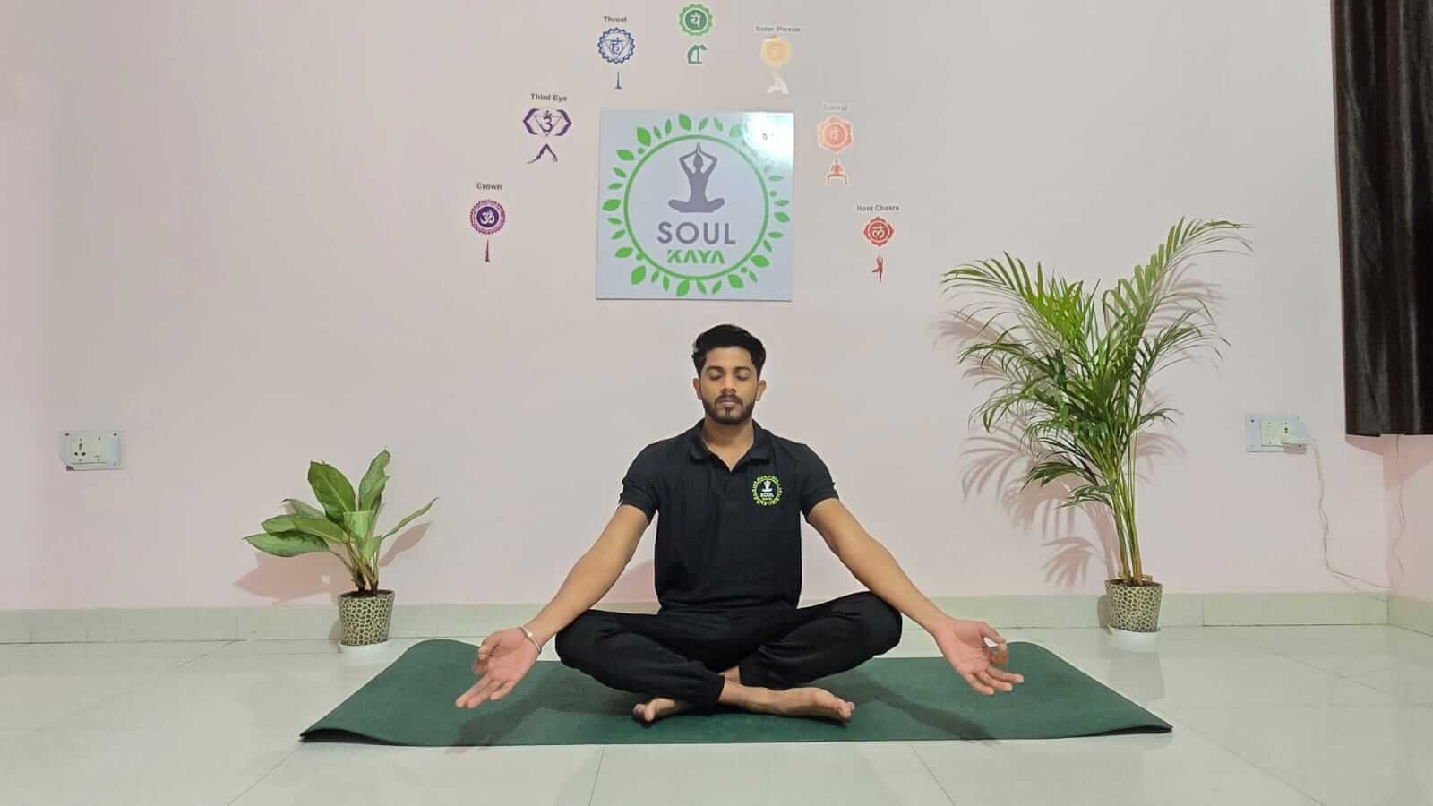 Gentle yoga practice supporting back pain relief and spine health