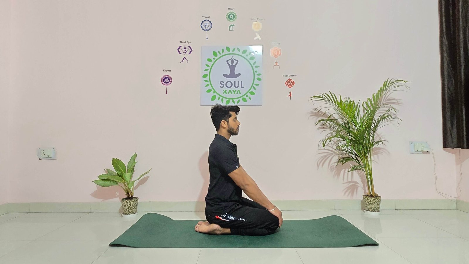 One-on-one yoga therapy session