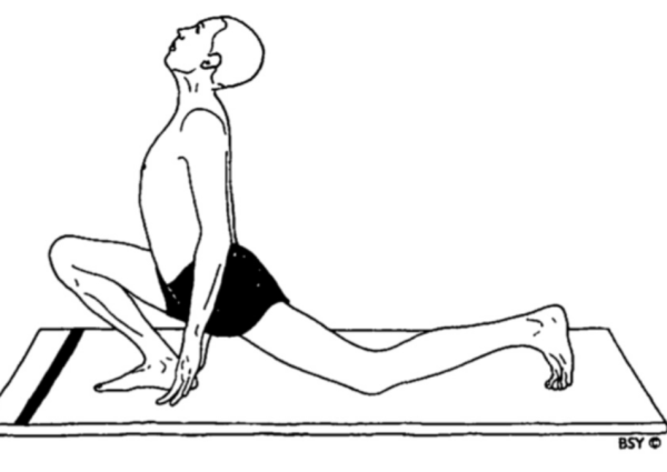 this image show ashwasanchalan asana of yoga